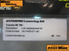 HYPERPRO Lowing Kit (降低尾避震)  電單車
