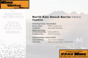 Others Revit Rain Smock Barrier (FRC013) DIRT系列新款雨褸 電單車