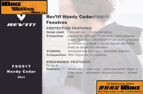 Revit Hoody Cedar (FSO017)  電單車